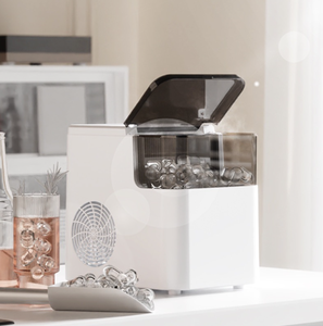 Máquina de Hielo Eléctrica de Doble Función con Control Táctil, Capacidad de 12 kg/día, Carcasa de Plástico Ligera para Hogar y Hoteles, Hielo Instantáneo - Product Image 1