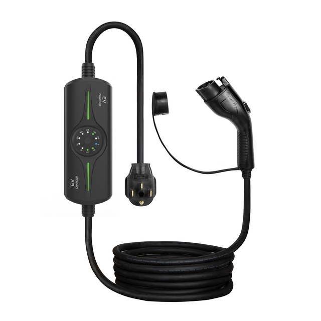 40A 9KW Portable Level 2 J1772 TYPE 1 Ev Charger AC Fast Charging Station 32A 7KW Outdoor Electric Vehicles Portable Ev Charger
