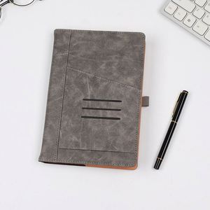 Libreta de Negocios A5 de Cuero, Tapa Dura de PU, para Notas de Oficina, Personalizable, Regalo Corporativo, Publicidad Empresarial, Suministro Directo de Fábrica - Product Image 2