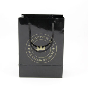Sac en carton imprimé sur mesure, laminé, avec impression offset de haute qualité, vente chaude directe usine - Product Image 1