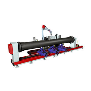 PAIYUAN 20T carga útil cabeza-cola de un solo eje giratorio posicionador de soldadura automática posicionador de soldadura completamente automático - Product Image 2