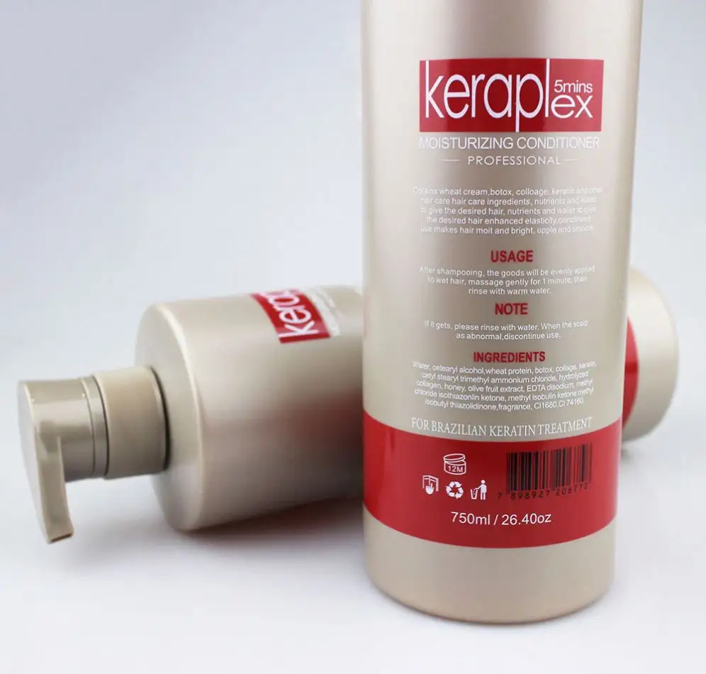 Produit de recollage des cheveux sans formaldéhyde chocolat brésilien Nano kératine Curl lissage des cheveux traitement de lissage