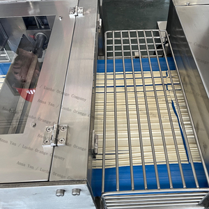 Machine automatique de fabrication de nouilles sèches chinoises <span class=keywords><strong>Chow</strong></span> Mein en acier inoxydable 280 <span class=keywords><strong>kg</strong></span>/h, machine à rouler la pâte à farine - Product Image 4