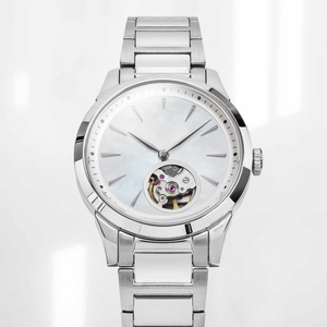 Reloj Mecánico de Mujer de 34 mm con Diseño de Corazón Abierto y Pavo Real, Resistente al Agua, con Movimiento Miyota 9029 - Product Image 2