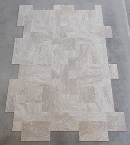 2023 Diana Royal Travertine Premium Filled French <strong>Pattern</strong> Honed Natural Stone <strong>Tiles</strong> Direct From Turkey for <strong>Floor</strong> Wall Decoration - Product Image 6