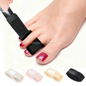 Marteau orteil lisseur correcteur attelle orteil <span class=keywords><strong>cassé</strong></span> enveloppes orteils orthèse séparateur orthopédique bandages rembourrés sangle d'orteil guérir Wrap - Product Image 4