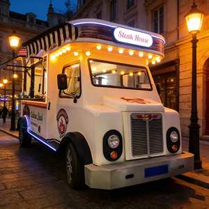 工厂直销实惠正品移动餐车 快餐车 街头餐车 价格实惠 全球发货 - Product Image 1