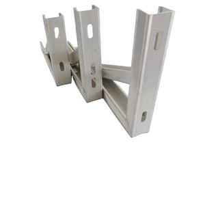 Custom Factory Aluminium Schweißt eil Pulver beschichtung Dreieck Halterung für Klimaanlage - Product Image 2