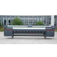 Imprimante numérique 3.2m 10 pieds 512i 1024i Tête d'impression extérieure bannière flexible imprimante à solvant grand format