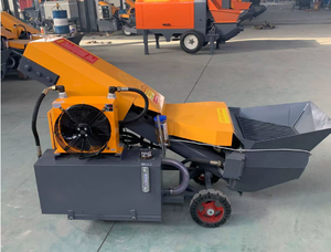 Bomba de Hormigón Eléctrica con Motor de 18.5KW, 5-8M/H, Presión de 12MPa, 850kg, 10m Vertical/20m Horizontal - Product Image 1