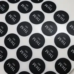 Aanpasbare Platte Pvc Vinyl Labels Kwaliteit Bedrukte Etiketten Stickers Etiket Papieren Stickers