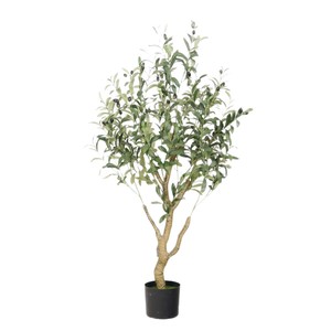 Arbre d'olivier artificiel Dream Castle, décoration intérieure, plante d'intérieur, style nordique, plante en pot, verdure pour la maison - Product Image 5
