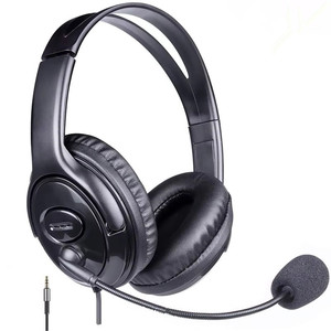 Buena calidad 3,5mm Auriculares auriculares para ordenador de la solución de centro de - Product Image 4
