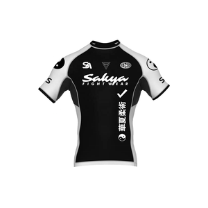 Rashguards de MMA Personalizados al por Mayor para Hombre - Logotipo Frontal Elástico, Ligeros, de Spandex/Poliéster para <span class=keywords><strong>Jiu</strong></span> <span class=keywords><strong>Jitsu</strong></span> - Product Image 2