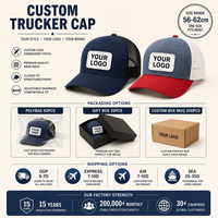 Casquette de camionneur personnalisée, 2 couleurs, dos en maille, logo brodé, visière incurvée, casquette de baseball réglable, vente en gros, OEM, faible MOQ