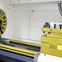 Torno CNC Horizontal de Alta Precisión CK6180, Cama Plana Reforzada, Sistema de Control GSK, Certificación CE, Alta Seguridad