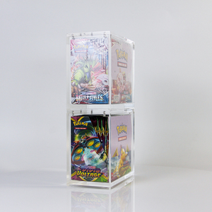 Just In Case Caja de refuerzo de acrílico para tarjetas Pokemoned apilables Premium personalizadas - Product Image 5