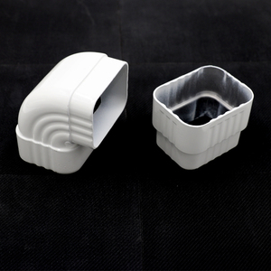 Hệ thống thoát nước mưa nhà sản xuất nhôm máng xối downspout khuỷu tay - Product Image 2