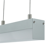 Profilé LED à montage en surface LVSEN LS-195 35*43mm, diffuseur de lumière LED, profilé d'extrusion pour bande LED