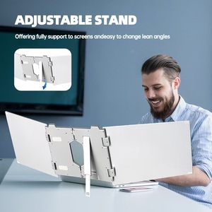 14 Inch Triple Laptop <strong>Screen</strong> for <strong>Computer</strong> Expand Your View with a Seamless Triple Monitor Setup - Product Image 2