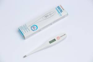 Prix d'usine Affichage Lecture rapide Fièvre Certificat CE Thermomètre clinique étanche Thermomètre numérique - Product Image 2