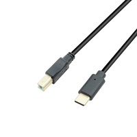 Câble de données USB Type B mâle vers USB C personnalisé, haute vitesse, pour imprimante, scanner, MacBook Pro, iPad Pro