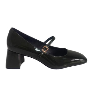Zapatos de Tacón Bajo Tipo Mary Jane para Mujer, en Charol Verde Oscuro, Antideslizantes y Transpirables, a la Moda - Product Image 2