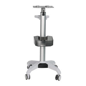 รถเข็นเครื่องตรวจคลื่นไฟฟ้าหัวใจ Promax รุ่น MB101 ทำจากอลูมิเนียมอัลลอย ปรับความสูงได้ น้ำหนักเบา ทนทาน อุปกรณ์ช่วยเหลือทางการแพทย์ - Product Image 4