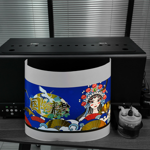 Inkjet <b>Printer</b> Best <b>Printer</b> Dvd Pvc Id <b>Card</b> Bottle PET Film UV Printing Machine for L805 Print Head - Product Image 5
