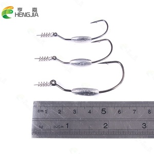 Testine per jig da 2.5g/3.5g/5g per acqua dolce e salata con lama in metallo a cucchiaio, esca da pesca per bass - Product Image 5