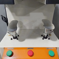 Machine de pressage pour semelles en cuir MingTeng avec moteur, roulement et pompe 220V/380V, garantie 1 an