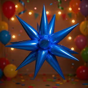 Globo de Mylar con Forma de Estrella para Fiestas, 67 cm, Decoraciones Metálicas para Fiestas de Cumpleaños - Product Image 2