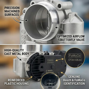 Pièces de machines de construction : Boîtier papillon électronique 0280750156 pour moteur à soupape de ralentissement - Product Image 4
