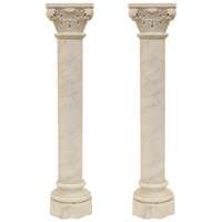 Colonne en marbre creux colonnes grecques en marbre et pilier colonne romaine escalier en marbre