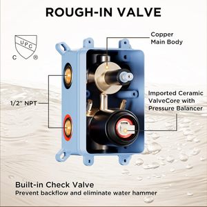 Современная Душевая система с 4 распылителями - Product Image 4