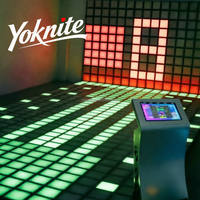 Super Grid Activate-Style Floor Is Lava : Sol de jeu interactif à LED pour lieux de divertissement