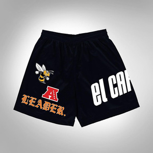 Pantalones Cortos de Baloncesto para Hombre El Capitan, de Malla Transpirable, para Entrenamiento Atlético, con Logotipo Frontal, Ropa Deportiva Informal - Product Image 3