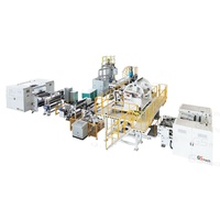 Machine de laminage automatique, machine de laminage de film plastique multicouche PET/AL/PE par extrusion