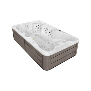 Bañera de Hidromasaje Rectangular de Lujo, Moderna <span class=keywords><strong>y</strong></span> Independiente, con 97 Jets, Acrílica, para Uso en Exteriores, Jardín <span class=keywords><strong>y</strong></span> Hoteles - Product Image 2