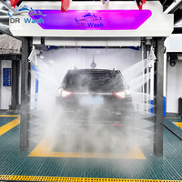 Machine de lavage de voitures sans contact entièrement automatique avec guidage intelligent du stationnement – Solution de lavage automobile pour station-service