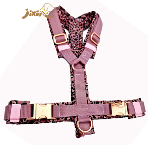 Tali Anjing Jixin <span class=keywords><strong>Dog</strong></span> Leas Golden Retriever, Harness Anjing, Tali Dada dan Punggung, Rompi Anjing - Product Image 4