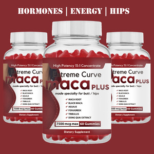 Gummies Maca <span class=keywords><strong>Plus</strong></span> OEM TK, best-seller <span class=keywords><strong>Amazon</strong></span>, favorisent la santé des fesses et des hanches, 60 gummies - Product Image 2