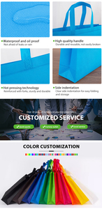 Сумка-холодильник для обеда с логотипом, многоразовые, 6 банок, нетканые Изолированные термопакеты с длинной ручкой - Product Image 6