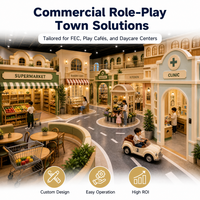 Parque de atracciones interior modular con coches montables, escaparates de mercado, gestión de calidad ISO 9001, zona infantil en centro comercial