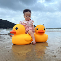 Canards jaunes en plastique, directement de l'usine, jouets de bain, canards qui font du bruit et qui coulissent, pour parcs d'attractions et piscines, pour les 14 ans et plus