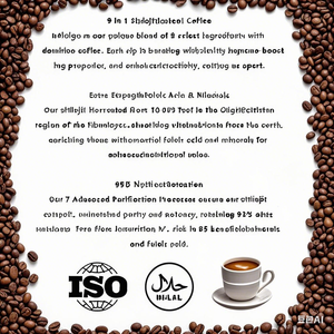 Hot Selling Shilajit <span class=keywords><strong>Energy</strong></span> <span class=keywords><strong>Drink</strong></span> 9 In 1 Shilajit Oploskoffie Shilajit Koffiepoeder - Product Image 2