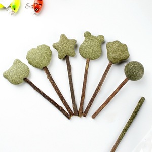 CAT Chew Matatabi Stick Toy Eco-Friendly Cute Lollipop Shape Catnip for Molar Cleaning Silvervine Catnip Toy for Cats - Product Image 2