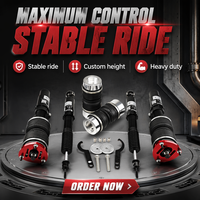 Kit de suspension pneumatique pour Mazda 3 BP (2019+) avec ressort pneumatique et amortisseur pour remplacement OEM, conversion pneumatique