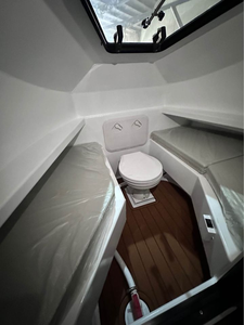 8.5m/28FT walbaround della fabbrica di alluminio personalizzato <span class=keywords><strong>barca</strong></span> da pesca profondo v scafo con cuccetta e servizi igienici completamente adatti per la vendita - Product Image 5