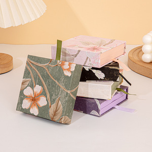 Nouvelle boîte de rangement suspendue en film PE de style <span class=keywords><strong>chinois</strong></span>, boîte cadeau pour bijoux en cristal, boîte à tiroir pour bagues, colliers et bracelets - Product Image 4